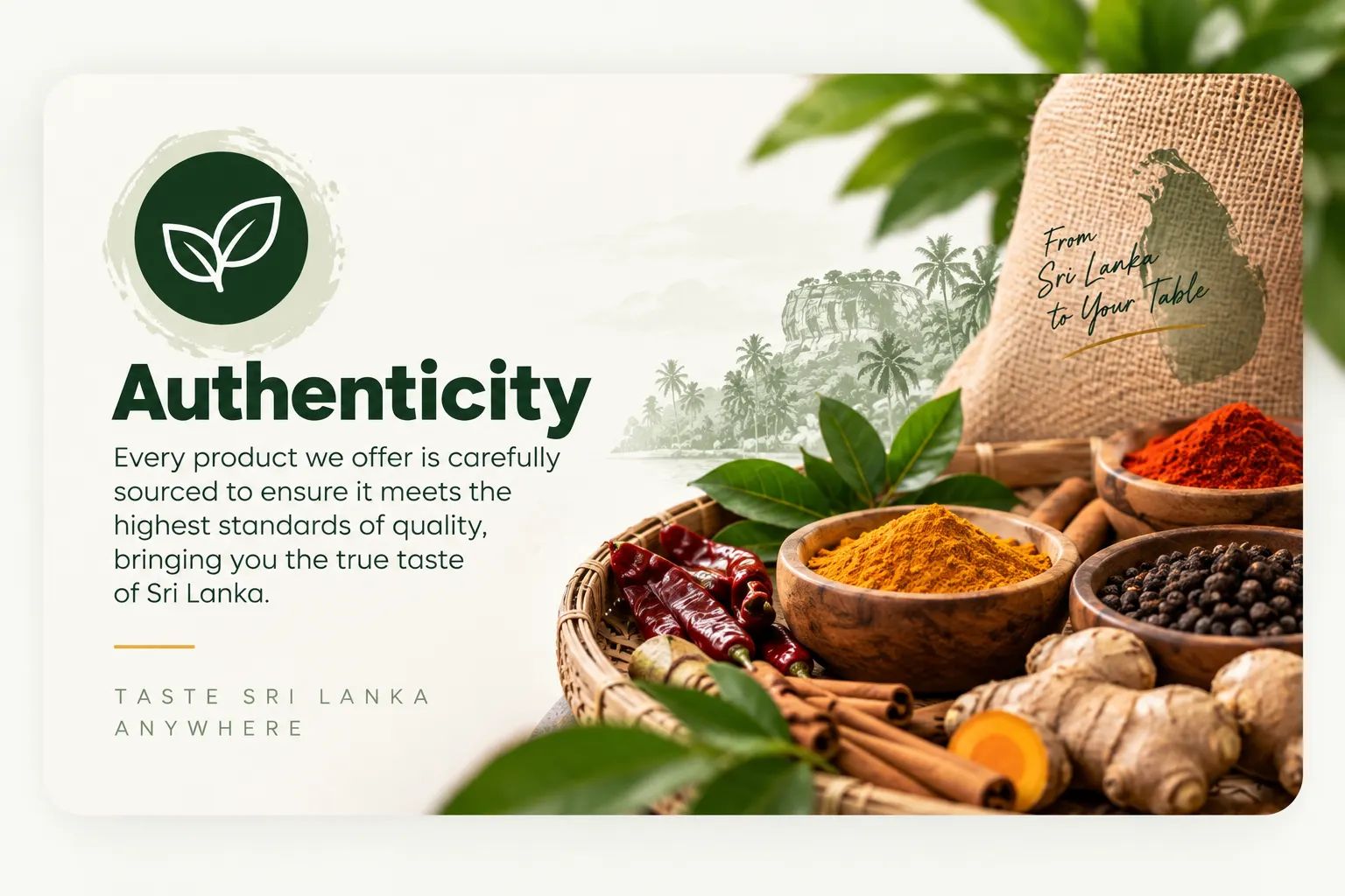 Sri Lankan spices